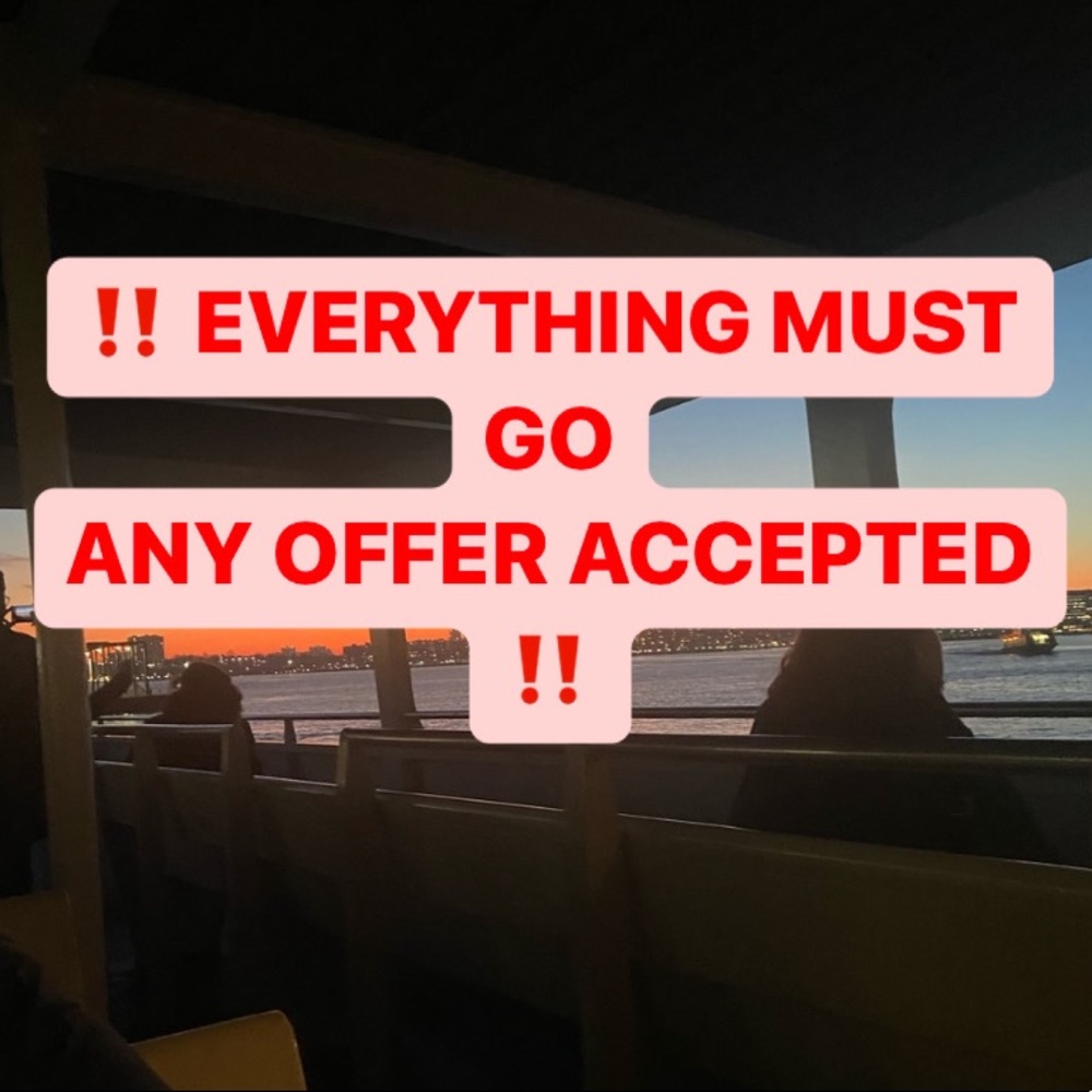 EVERYTHING MUST GO!! ‼️SEND ANY OFFER!!!
